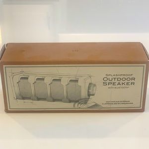 Restoration Hardware Bluetooth Outdoor Speaker